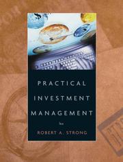 Cover of: Practical Investment Management (with Stock Track Coupon) by Robert A. Strong