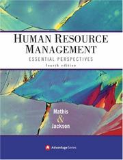 Cover of: Advantage Books: Human Resource Management: Essential Perspectives