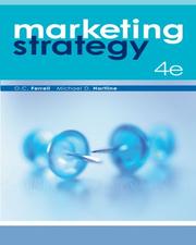 Cover of: Marketing Strategy by O. C. Ferrell, Michael Hartline