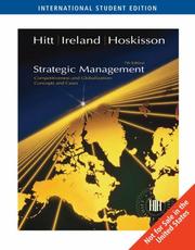 Cover of: Strategic Management Concepts by Robert E. Hoskisson, Michael A. Hitt, R. Duane Ireland