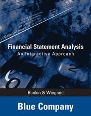 Cover of: Financial Statement Analysis - Blue Company: An Interactive Approach