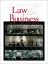 Cover of: Law for Business (Thomson Advantage Books)