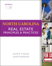 Cover of: North Carolina Real Estate: Principles and Practice
