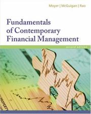 Cover of: Fundamentals of Contemporary Financial Management (with Thomson ONE, Business School Edition)