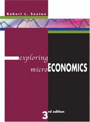 Cover of: Exploring Microeconomics