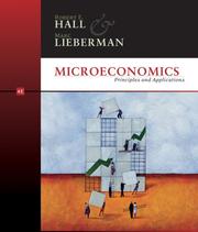 Cover of: Microeconomics: Principles and Applications