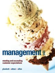 Cover of: Management: Meeting and Exceeding Customer Expectations (InfoTrac® & Xtra Bind-in Card)