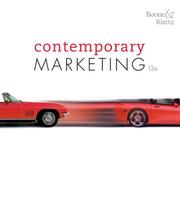 Cover of: Contemporary Marketing by Louis E. Boone, David L. Kurtz