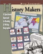 Cover of: History Makers | Myra Zarnowski