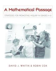 Cover of: A Mathematical Passage | David J. Whitin