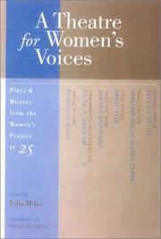 Cover of: A theatre for women's voices: plays & history from the Women's Project at 25