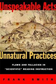 Cover of: Unspeakable Acts, Unnatural Practices by Frank Smith