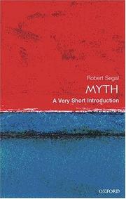 Myth by Robert A. Segal