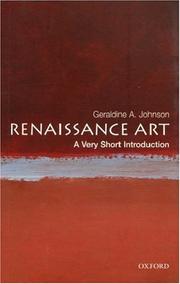 Cover of: Renaissance Art by Geraldine A. Johnson
