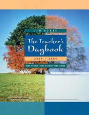 Cover of: The Teacher's Daybook 2004-2005 by Jim Burke