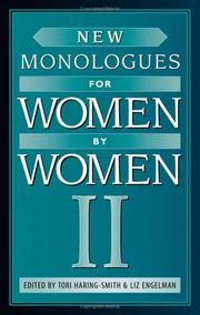 Cover of: New Monologues for Women by Women, Volume II