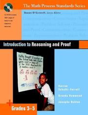 Introduction to reasoning and proof by Karren Schultz-Ferrell, Brenda Hammond, Josepha Robles