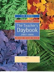 Cover of: The Teacher's Daybook, 2007-2008 by Jim Burke