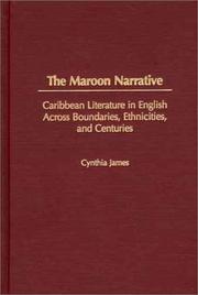 The maroon narrative by Cynthia James