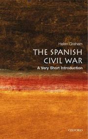 Cover of: The Spanish Civil War: a very short introduction