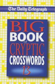 Cover of: The "Daily Telegraph" Big Book of Cryptic Crosswords (Crossword)