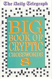 Cover of: The "Daily Telegraph" Big Book of Cryptic Crosswords (Crossword)