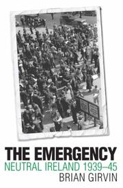 Cover of: The Emergency by Brian Girvin