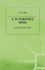 Cover of: E. M. Forster's India