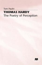 Cover of: Thomas Hardy by Tom Paulin