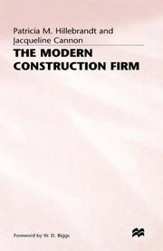 Cover of: The Modern Construction Firm
