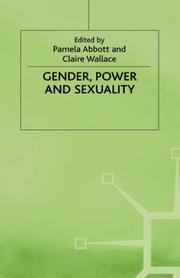 Cover of: Gender, power, and sexuality by edited by Pamela Abbott andClaire Wallace.