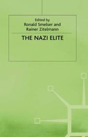 Cover of: The Nazi elite | 