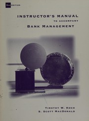 Cover of: Management by 