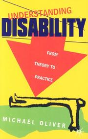 Cover of: Understanding Disability by M. Oliver