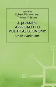 Cover of: A Japanese approach to political economy: Unoist variations