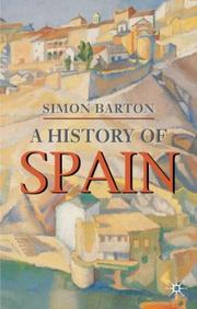 Cover of: A history of Spain