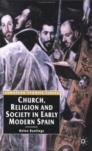 Church, Religion And Society In Early Modern Spain by Helen Rawlings