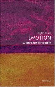 Cover of: Emotion by Dylan Evans         