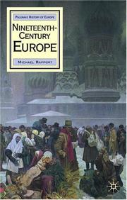 Cover of: Nineteenth-century Europe by Michael Rapport