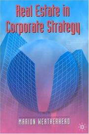 Cover of: Real Estate in Corporate Strategy