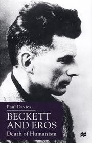 Cover of: Beckett and eros by Davies, Paul