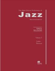 Cover of: The New Grove Dictionary of Jazz by Barry Kernfeld