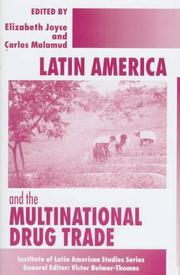 Cover of: Latin America and the multinational drug trade