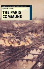 Cover of: The Paris Commune | David Shafer
