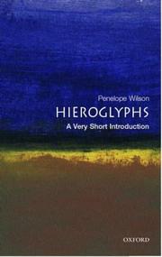 Cover of: Hieroglyphs: A Very Short Introduction (Very Short Introductions)