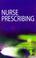 Cover of: Nurse Prescribing: