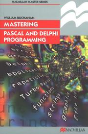 Cover of: Mastering Pascal and Delphi Programming (Palgrave Master)