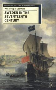 Cover of: Sweden in the seventeenth century by Paul Douglas Lockhart