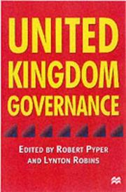 Cover of: United Kingdom Governance