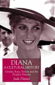 Cover of: Diana, a Cultural History by Jude Davies